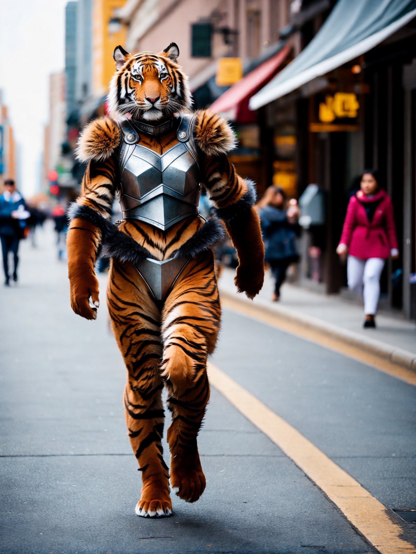 00842-DDIM-COLOSSUS_5.08_pruned_baked_VAE-epic photograph, Hasselblad, Nikon d3300, young_tiger_woman, anthro, furry, Strolling pose, Nikon d850, Motion blur, Canon RF, c.jpg